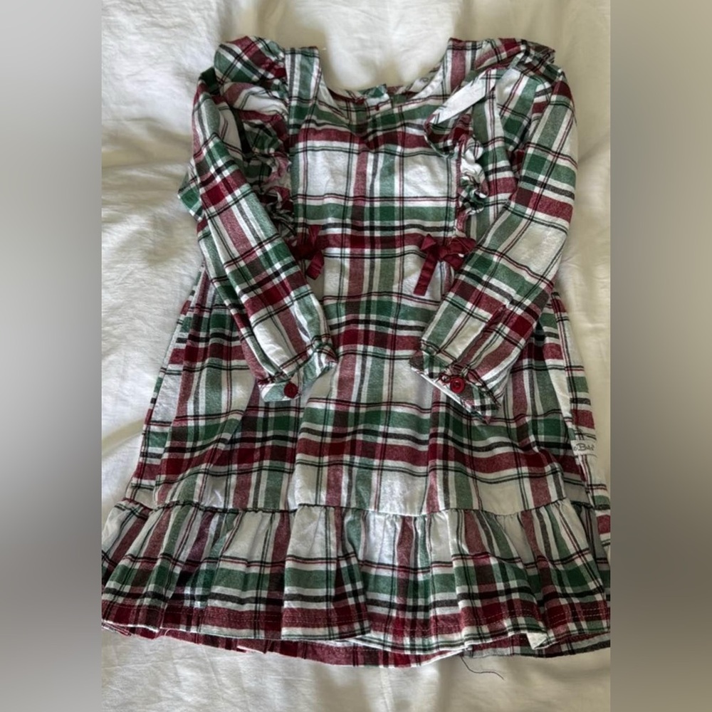 Ruffle Butts Holiday Dress 3T